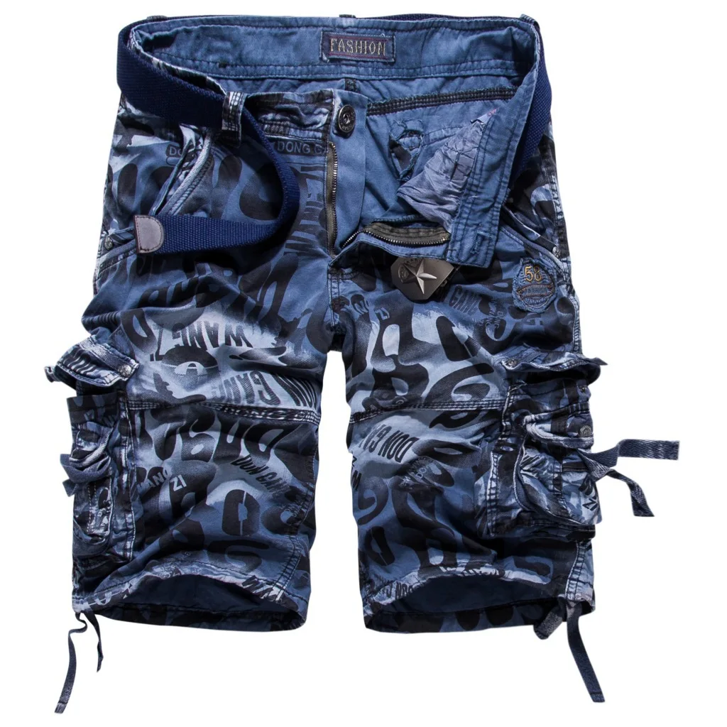 

Casual Cargo Shorts Men New Arrival Design Camouflage Loose Mens Military Shorts Outwear Summer Hot Sale Quality Cotton Overalls