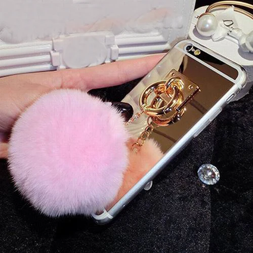 coque iphone 8 pompom