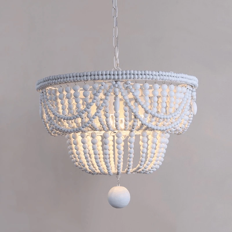white chandelier modern