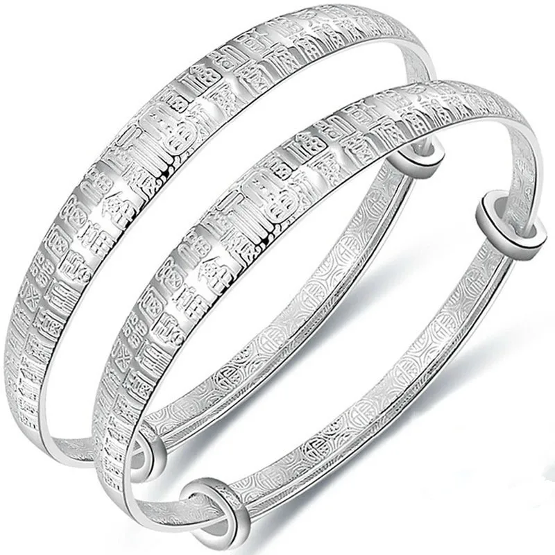 Children'S Jewelry S999 Sterling Silver Bracelet Baby Birthday Gift