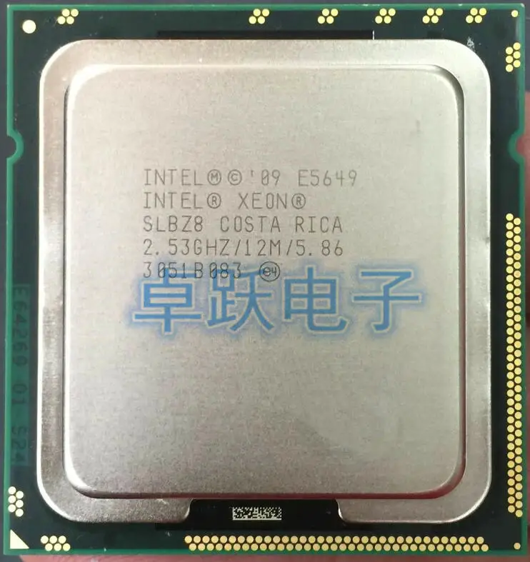 Оригинальный процессор Intel Xeon E5649 2 53 ГГц 5.86GT/s 6 ядер 12 МБ LGA1366 SLBZ8 | Компьютеры и офис