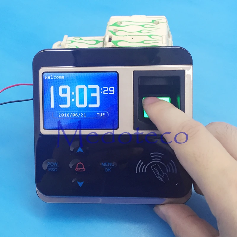

Biometric Fingerprint Access Control and Time Attendance with Build in Id Reader + Tcp/ip MF 121