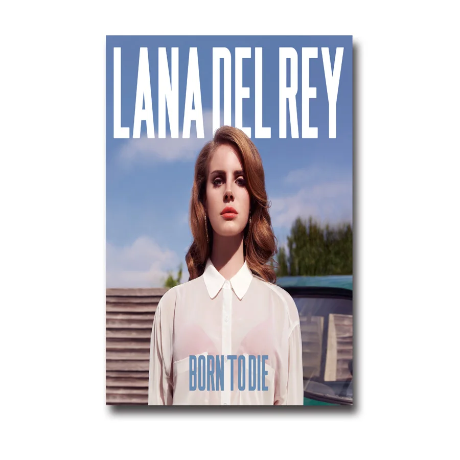 

Hot Art Poster Lana Del Rey Soul Beauty Singer Star 02 12x18 24x36 27x40 Wall Canvas Print Modern Decoration livingroom