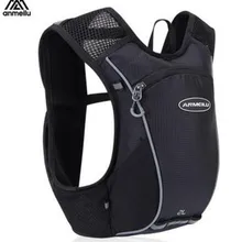 ANMEILU Для мужчин Для женщин 2L Бег Жилет-рюкзак против обезвоживания рюкзак для уличного спорта легкий марафон бег гонка велосипедная сумка
