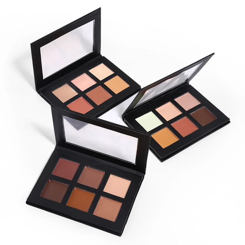 Hot Brand 6 Colors Contour Cream Makeup Palette Full Coverage