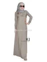 2015New Arrival Islamic Muslim long dress for Women Malaysia abayas in Dubai Turkish ladies clothing high quality long dress KJ