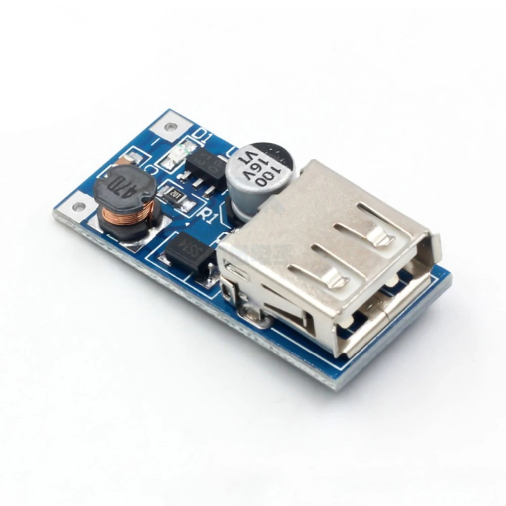 5 шт./лот DC 0,9 в-5 в до 5 В 600мА блок питания повышающий преобразователь адаптер напряжение питания USB выход зарядная плата