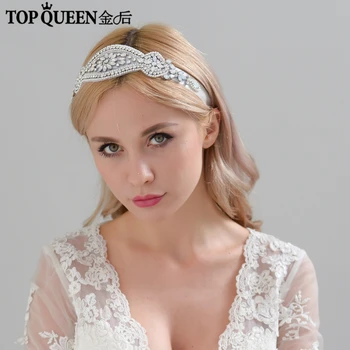 

TOPQUEEN H284 Elegant Bridal Headbands Wedding Hair Accessories with Rhinestones and opals Bridal Headpieces bridal hair pieces