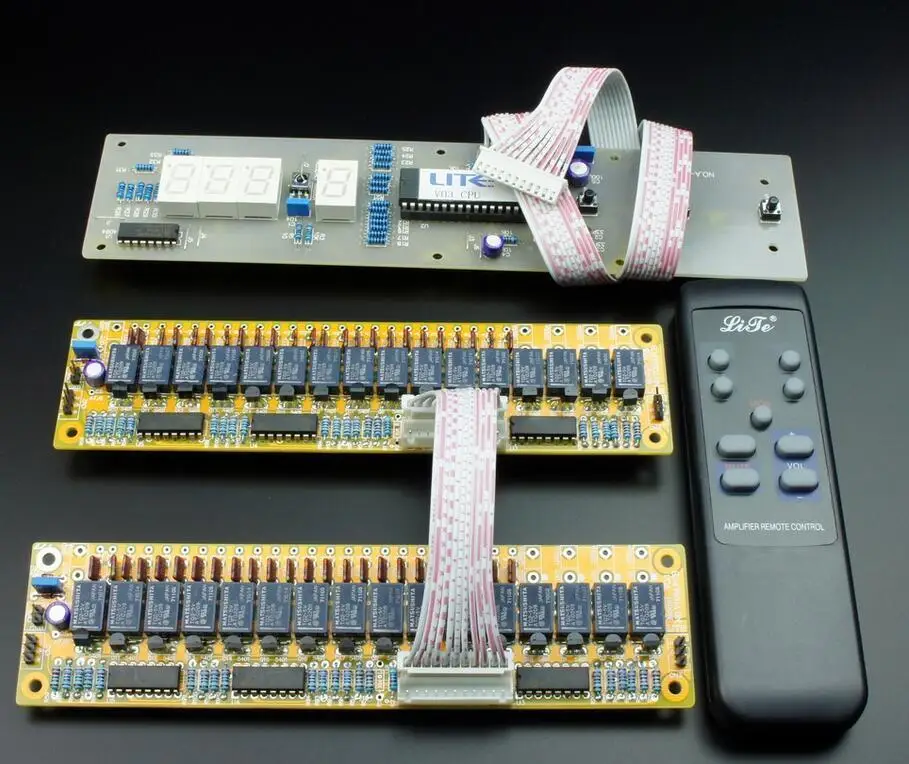 LITE V03 двухканальный усилитель прогрессивной громкости комплект дистанционного управления(версия фотоакустического резистора