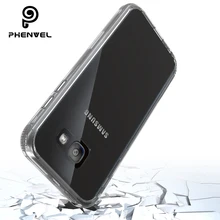 Phenvel bumper case for samsung galaxy A5 2017 TPU + PC Transparent clear cover for galaxy A5 2017 A520F case impact protection Phenvel bumper case for samsung galaxy A5 2017 TPU + PC Transparent clear cover for galaxy A5 2017 A520F case impact protection