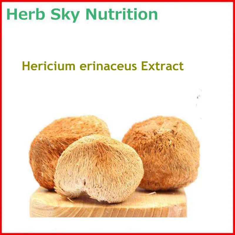 

100% Natural& High quality Hericium erinaceus/ monkey head mushroom Extract with free shipping, aiding digestion