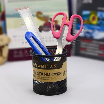 

Metal Pencil Holder Pen Stands Mesh Pen Holder Pencil Box For Kids Stationery Desk Organizer Office Accessories School Supplies
