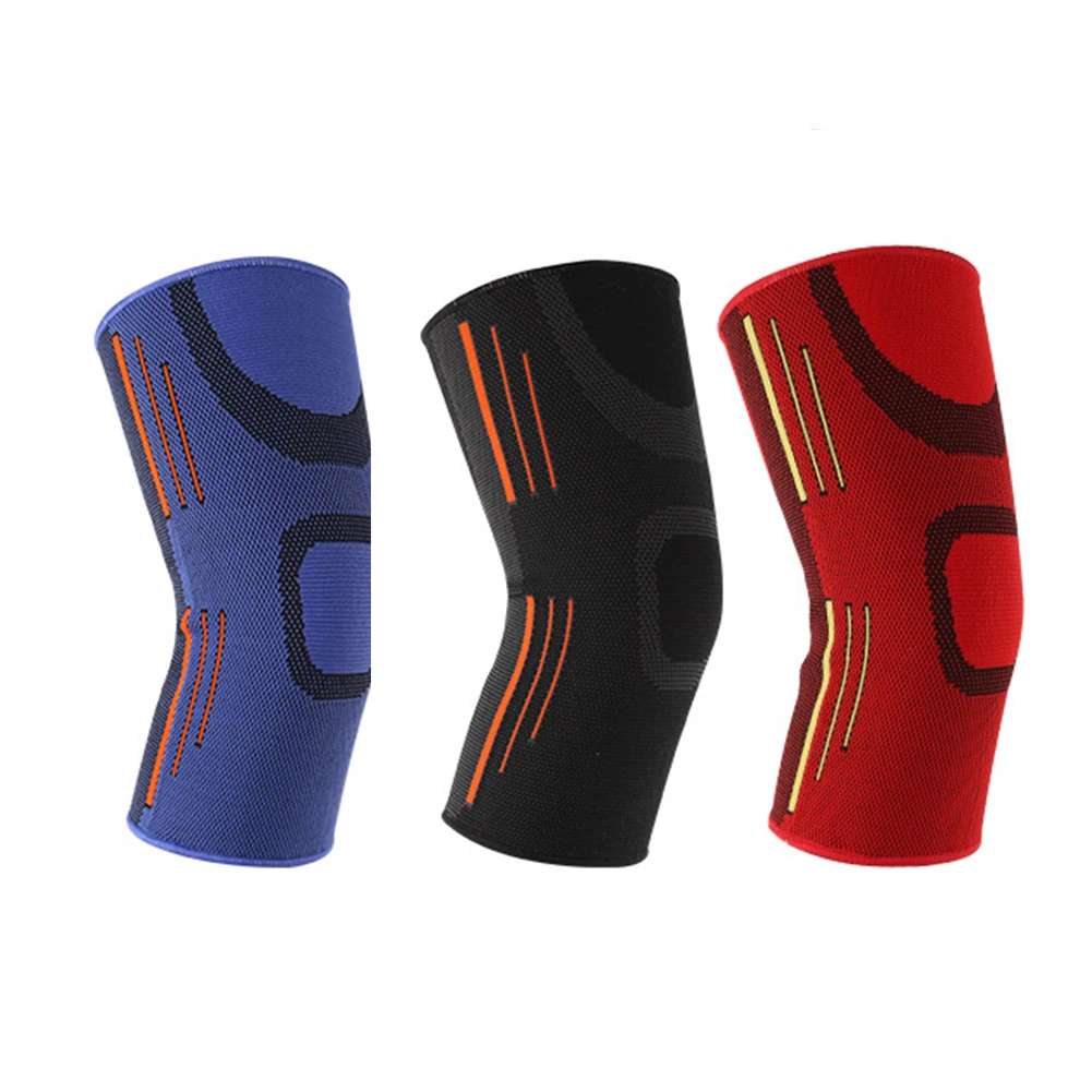 Men Women Running Joint Pain Elastic Training Breathable Knee Pads Sports Squats Compression Sleeves Fitness Injury Support