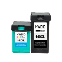 2 шт. картридж с чернилами для HP 140 141 140XL 141XL для HP Photosmart C4283 C4583 C4483 C5283 D5363 Deskjet D4263 D4363 принтера