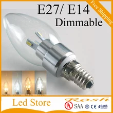 Новое поступление E27 E14 E14 Светодиодный ламповый светильник 5 Вт SMD5730 светодиодный светильник AC110V 220 В светодиодный светильник в форме свечи натуральный белый 4000K 360 Угол CE UL