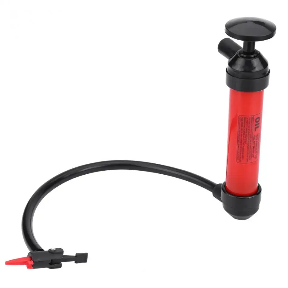 1 Set Potable 200cc 5L/min Manual Car Siphon Pump Pipe Oil Extractor Liquid Transfer Hand Air