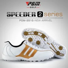 PGM обувь для гольфа мужская спортивная обувь летние ультралегкие износостойкие Мужские дышащие водонепроницаемые кроссовки больших размеров