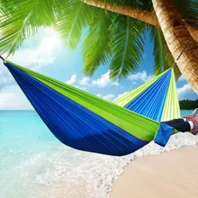 Outdoor Sleeping Parachute Hammock Garden Sports Home Travel Camping Swing Nylon Hang Bed Double Person Hammocks