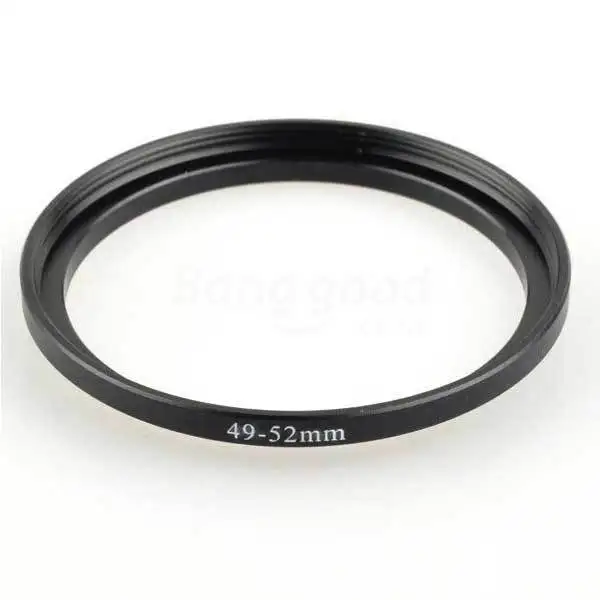 SubTao 49mm-52mm Metal Step Up Lens Filter Ring Stepping Adapter |