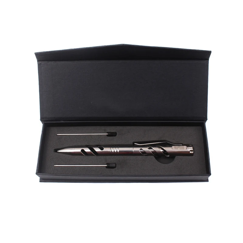 2019 Military Tactical Pen Self Defense T10 Titanium Tungsten Steel Multi-Function Outdoor High-End Hollow Self-Defense Weapon