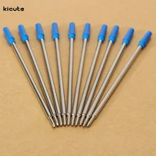10 шт./партия низкая цена для крестообразных стержни для ручки чернила средний и синий Аксессуар подходит для школы Дома Офиса