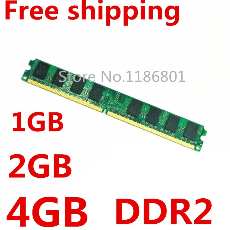 Герметизированный DDR2 800 Mhz/667 Mhz/533 Mhz PC2 6400 1 GB/2 GB для рабочего стола ram памяти/