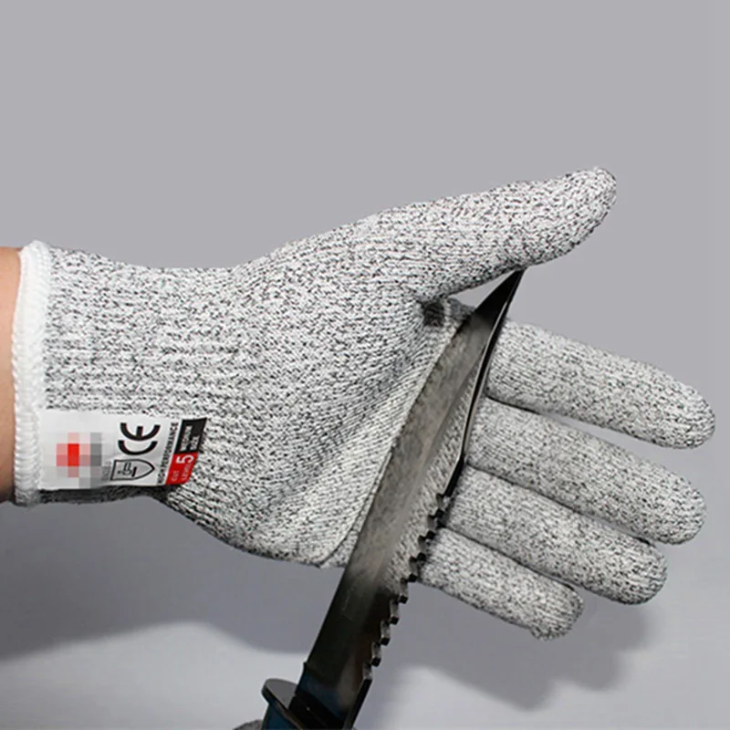 

1 pair Anti-cut Hunting Gloves Safety Cut Proof Stab Resistant Stainless Steel Wire Metal Mesh Cut-Resistant Safety