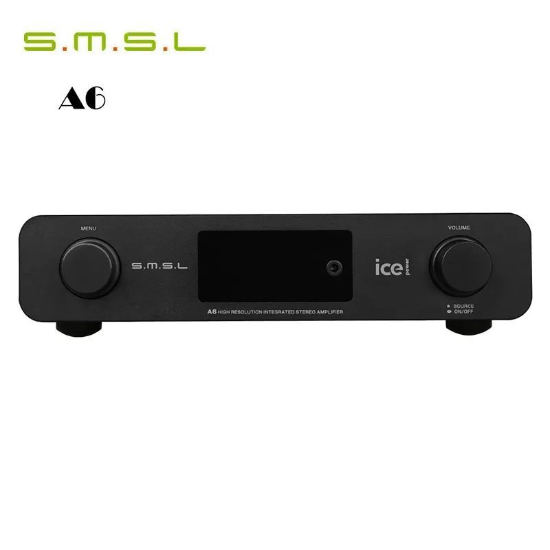 Усилители DAC SMSL A6 HiFi Цифровой усилитель AK4452 + CM6632A NJW1194A 50Wx2 DSD512 384 кГц/32Bit