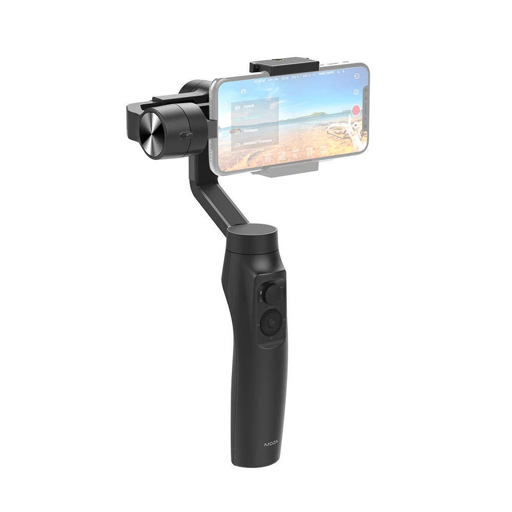 

Moza Mini-MI 3-Axis Smartphone Gimbal Stabilizer Support Wireless Phone Charging Motion Timelapse for iPhone/Samsung Galaxy