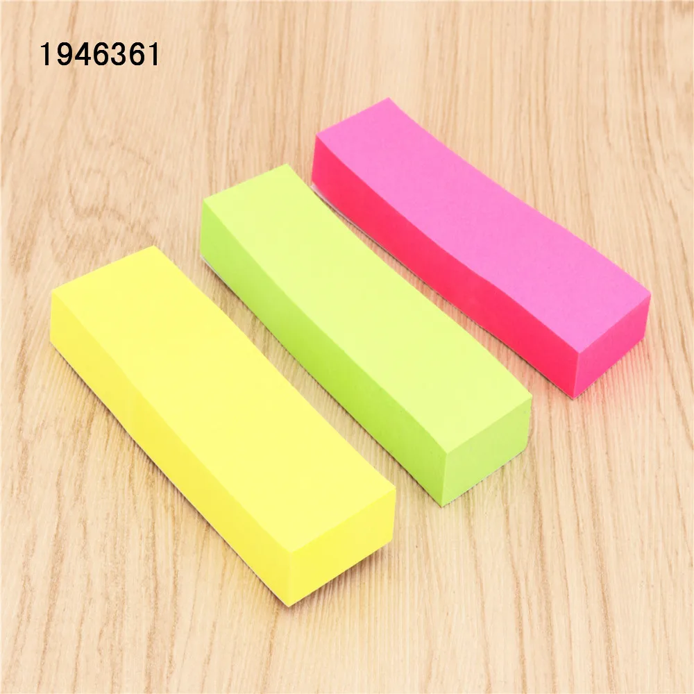 

240 page Fluorescence 3 colour Self Adhesive Memo Pad Sticky Notes Bookmark Point It Marker Sticker Paper Office School Supplies