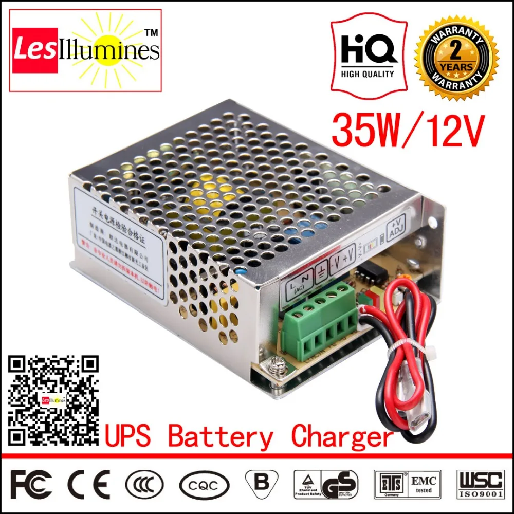 Buy AC/DC UPS Power Supply 13.8V Battery Charger with