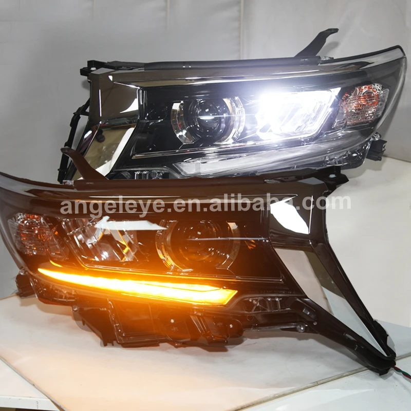 Светодиодная фара для 2018 2019 Toyota Land Cruiser Prado GXL wagon YZ|Фара авто в сборе| |