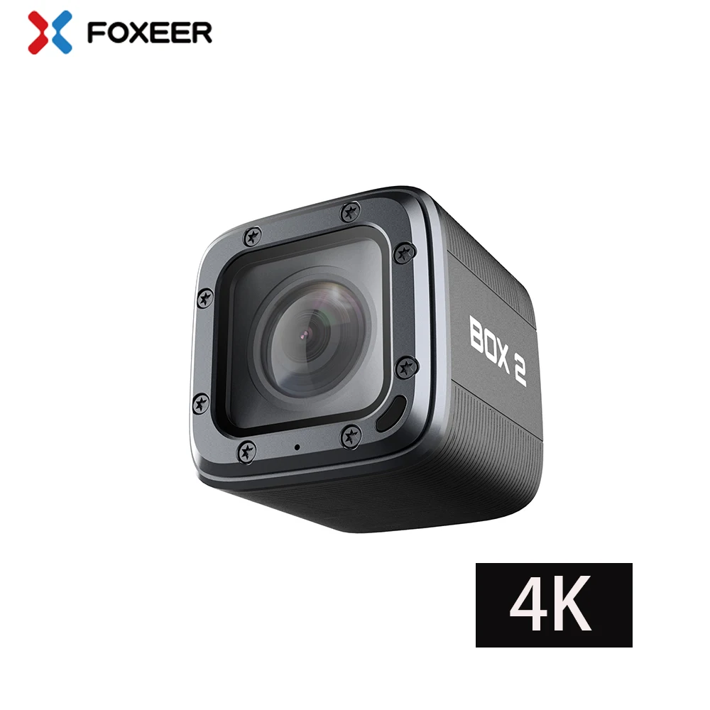 Экшн камера Foxeer BOX 2 HD 4K в наличии Bluetooth Wi Fi поддержка SuperVison 1080P угол обзора 155