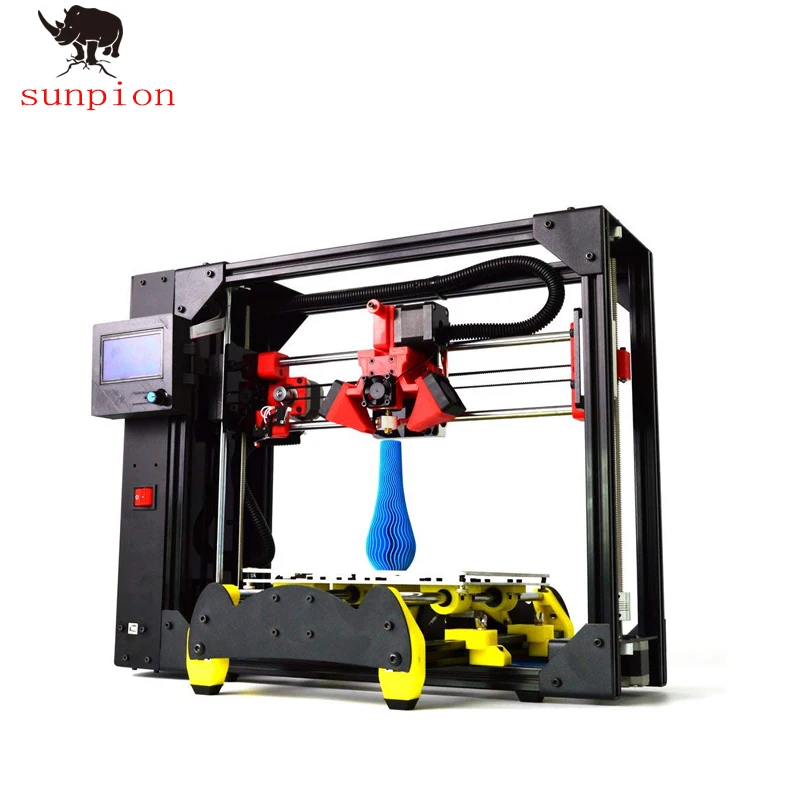 SUNPION технология S1 200 двойной экструдер настольный 3D принтер полностью