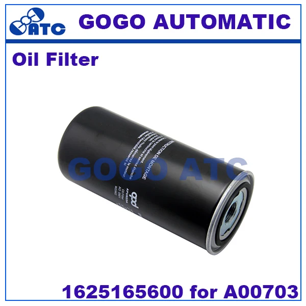 

High quality Screw air compressor oil filter 1625165600 for A00703 Oil filter air compressor