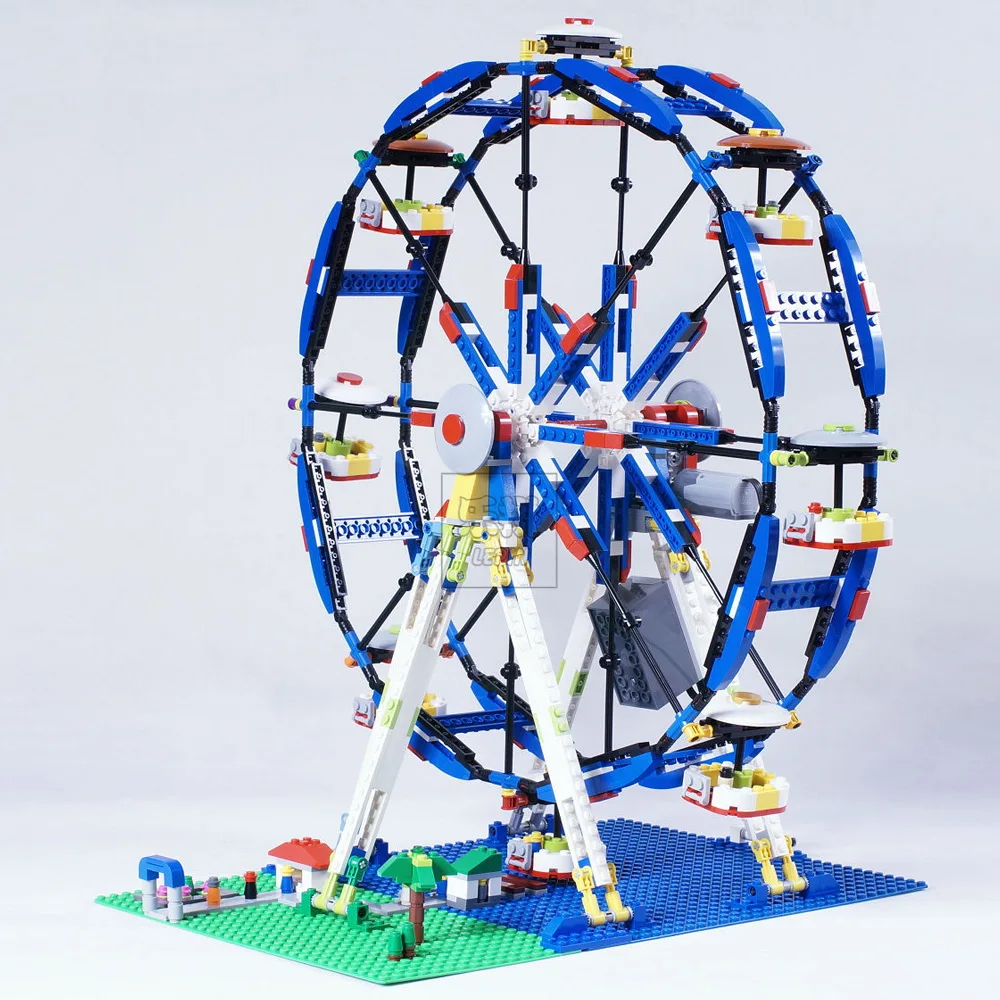 

New Lepin 15033 1170Pcs Building Series The Three-in-One Electric Ferris Wheel Building Blocks Bricks Compatible FOR gift 10247