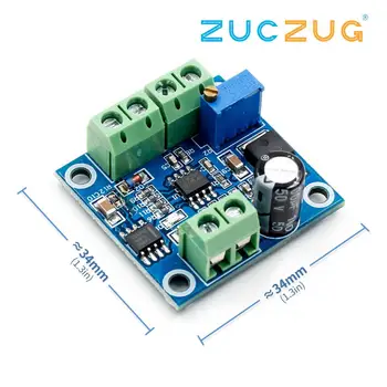 

Frequency Voltage Converter 0-1KHz To 0-10V Digital To Analog Voltage Signal Conversion Module Frequency Conversion To Voltage