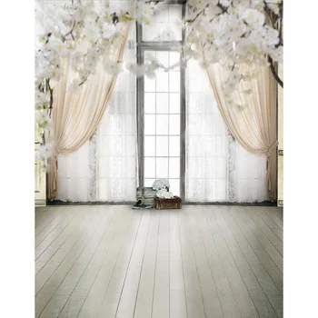 

Customize Vinyl wedding curtain floral hall photo studio backgrounds for portrait photography backdrops props