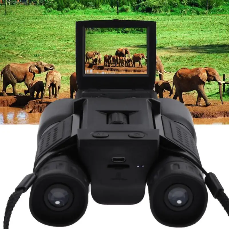 

USB Digital 2" LCD Screen Binocular Telescope 96m/1000m Zoom Telescopio DVR Binoculars Photo Camera Video Recording
