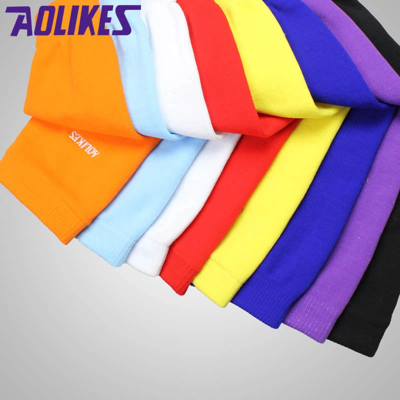AOLIKES 1PCS Elastic Basketball Arm Sleeve Armband Soccer Volleyball Elbow Support Brace Sports Protector
