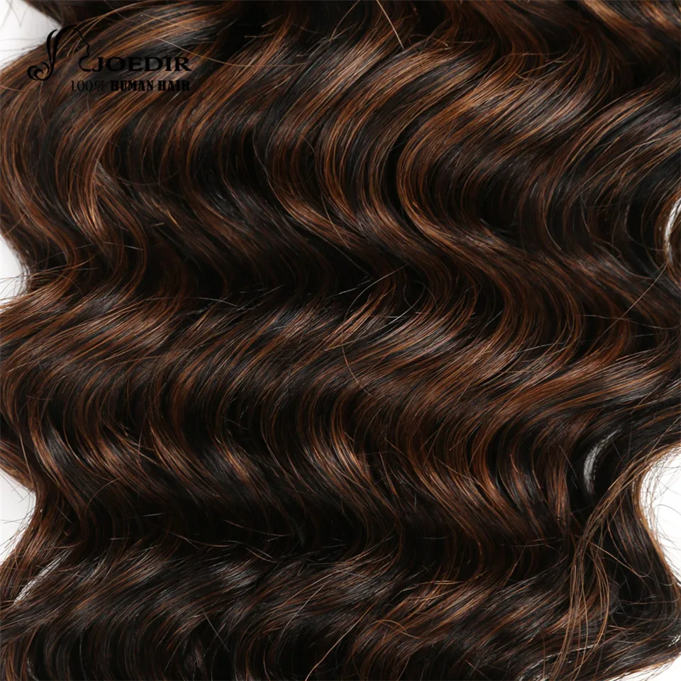Joedir Hair Pre Colored Brazilian Remy Human Weave Nature Deep Joedir Hair Pre Colored Brazilian Remy Human Weave Nature Deep Wave F1b 30 Color P4 27 Bundles Deal In Weaves From Extensions Wigs On