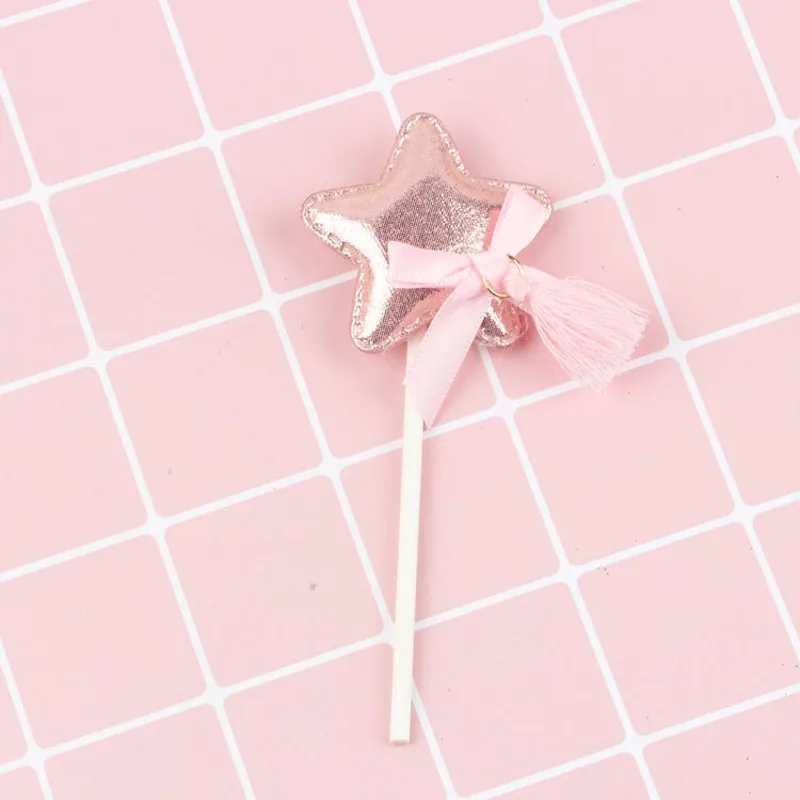 5 Pcs New Crown Star Heart Cake Topper Birthday Cake Decoration Baby Shower Kids Birthday Party Wedding Favor Supplies DE30 (2)