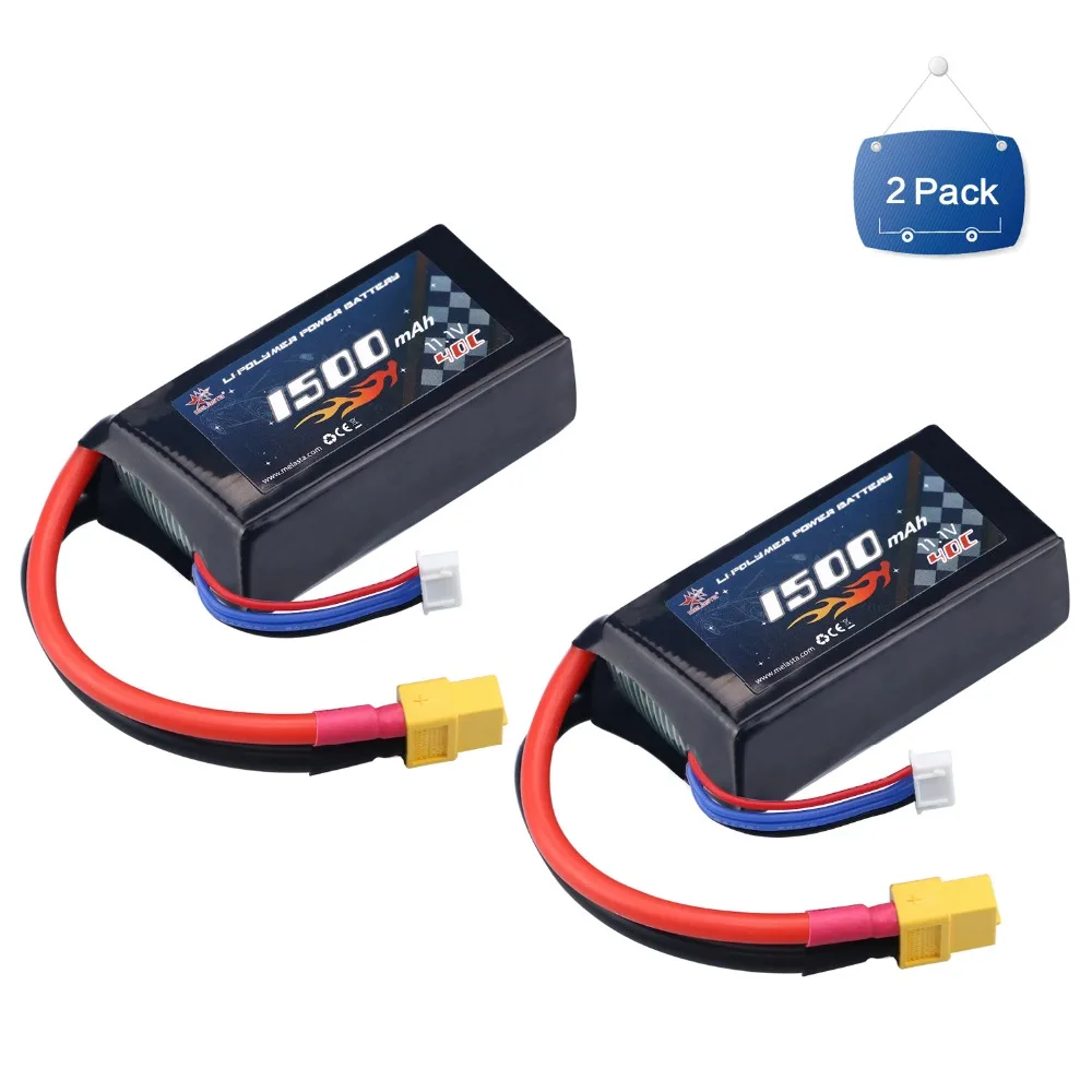 Melasta LiPo аккумулятор 1500 мАч 40C 3S 11 1 В с XT60 для RC самолета Heli самолет гоночный