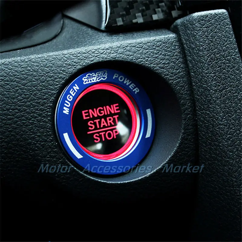 Новый алюминиевый сплав двигатель Кнопка Крышка кольцо для Honda Civic 10th Gen 2016 2017
