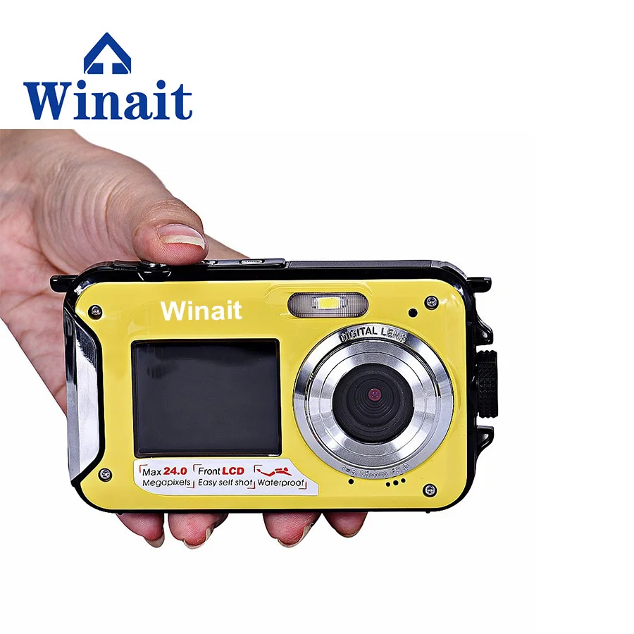 

Winait DC-16 digital camera with 16x digital zoom,5.0 MP cmos sensor,Anti-shaking,LED fill lamp Auto