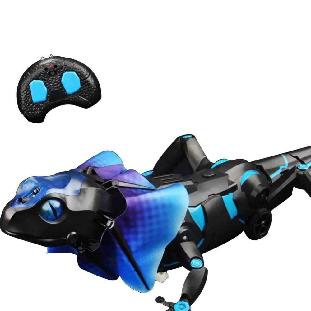 

Electric RC Infrared Simulation Lizard with Light Prank Induction Sensor Control Crawling Animal Toys