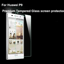 10 шт./лот для huawei P9 ультратонкая класса премиум закаленное Стекло Защитная пленка для экрана, для huawei p9 Стекло screen protector кожи