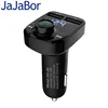 JaJaBor Coche Reproductor de Audio MP3 Transmisor FM Bluetooth Car Kit Manos Libres Llamadas 5 V 4.1A Cargador Dual Del Coche Del USB Del Teléfono cargador ► Foto 1/5