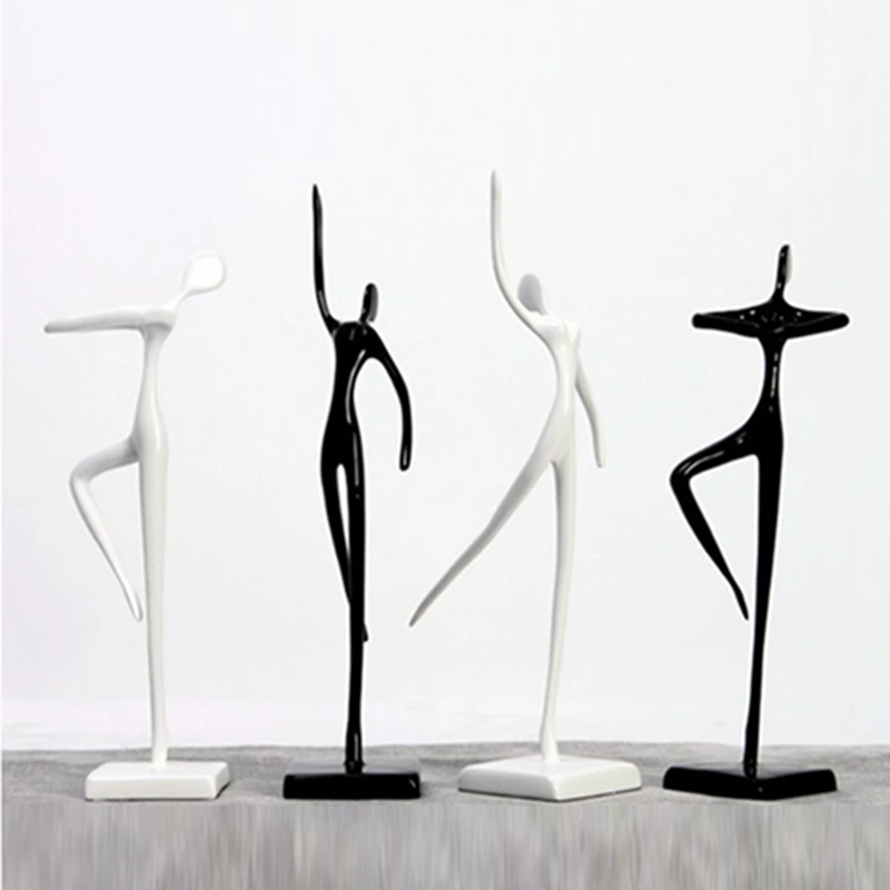 

Modern Artist Ballet Dancer Model Resin Craft Home Decoration Miniature Figurines Wedding Christmas Gift For Dance Friends Gift
