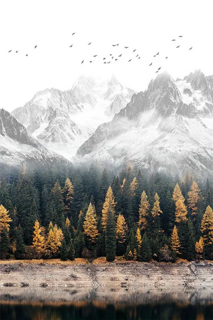 Winter-Scenery-Wall-Picture-Nordic-Canvas-Painting-Living-Room-Wall-Art-Snow-Forest-Mountain-Landscape-Minimalist.jpg_640x640 (1)